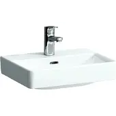 Laufen PRO S Handwaschbecken, 1 Hahnloch, ohne Überlauf, 450x340mm, H8159610001561, Farbe: Weiß
