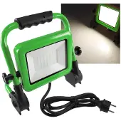 Chilitec LED-Baustrahler 'CTS-30W V4' 1,5m Kabel 30W, IP44, 2650lm, 4000K, mit Ständer