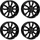 Autec Felgen UTECA 8.5x18 ET 36 5x112 Schwarz 4-U8518365074633 kompatibel mit Mini Countryman