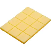 Kitchencraft Natural Elements 12-er Pack vegane Wachsblöcke, für Wachsfolie, 12 biologische Tafeln aus Soja, ohne Bienenwachs