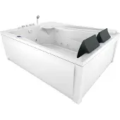 AcquaVapore Whirlpool Pool Badewanne Wanne W12H-TH-A 135x180cm