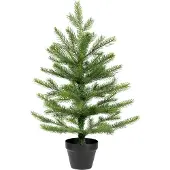 Christmas Decoration Tannenbaum künstlich im Topf 60cm Grün