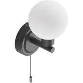 LINDBY Zaniba Wandleuchte, schwarz