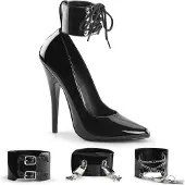 Devious DOMINA-434 Damen Pumps von , Schwarz EU 46, US 16