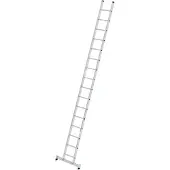 MUNK Günzburger Steigtechnik MUNK Anlegeleiter mit nivello-Traverse 16 Sprossen