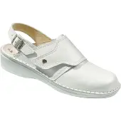 Finn Comfort , Assuan, Damen, Clogs, Weiß, Bequem, Leder, NEU - Damenschuhe Pantolette / Zehentrenner, Weiß