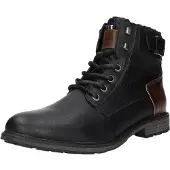 Tom Tailor Schnürstiefeletten Herren 32313735343032 Schwarz 42 EU