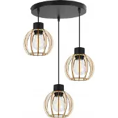 Light11 HOME Moderne Led-Deckenhängelampe Aus Holz