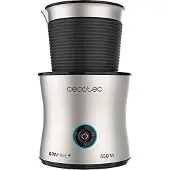 Cecotec 01518, Automatic milk frother/warmer, Silber, Edelstahl, 200 ml, 400 ml, 0,4 l