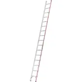 Hymer Sprossenanlegeleiter, 16 Sprossen, Länge 4,69 m, Reichhöhe 5,53 m, Gewicht 8,0 kg