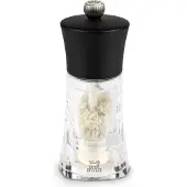 Peugeot Saveurs Oléron Meersalzmühle Salzmühle Meersalz Mühle Gewürzmühle Acryl Schwarz Matt 14 cm 38298