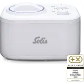 Solis Gelatissima Eismaschine, Kompressor, 1 Liter Eis, Rezeptbuch, 3 Modi
