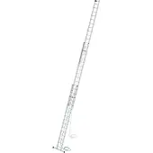 Proregal Sprossen-Seilzugleiter 3-teilig mit Standard-Traverse 3x16 Sprossen