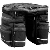 Longus Fahrradtasche - TRIPLE - Schwarz
