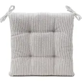 Gozze Sitzkissen ANAFI LBH 40x40x6 cm silber Bodenkissen Sitzsack