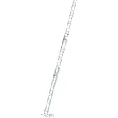 Proregal Sprossen-Seilzugleiter 3-teilig mit Standard-Traverse 3x18 Sprossen