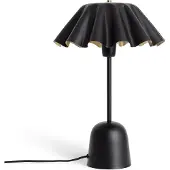 LEDKIA LED Tischlampe aus Metall Nallur Schwarz