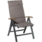Madison Panama taupe Auflage zu Textilmöbeln, Hochlehner, 125cm x 50cm x ca. 4cm, 326439
