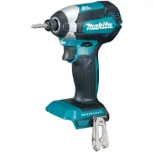 Makita DTD153Y1J, Schlagschrauber, Schwarz, Blau, 1/4", 3400 RPM, 170 Nm, 13 m/s²