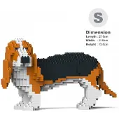Jekca Bricks Basset Hound 01-M01 ST19PT59-M01