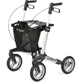 Sunrise Medical Leichtgewicht-Rollator für den Innen - und Outdoor Bereich mit kompaktem Rahmen, 64 cm Sitzhöhe