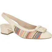 Gabor 81.526 Damenschuhe - Sling Pumps weiß NEU
