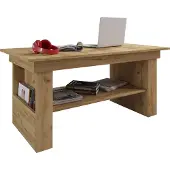 VCM Holz Couchtisch schlicht | Maße ca. H. 52 x B. 115 x T. 58 cm | Wohnzimmertisch - Kobila