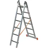 Facal Mehrzweckleiter 2-teilig GENIA S300 2x6 Sprossen