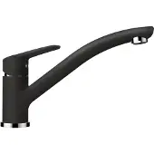 Schock Armatur DAJA in ONYX mit schwenkbarem Festauslauf / Einhebelmischer / CRISTALITE PLUS