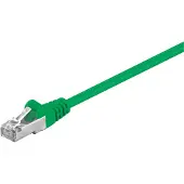 Goobay Netzwerkkabel CAT 5e SFTP in grün 50m