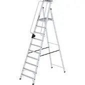 MUNK Günzburger Steigtechnik MUNK Aluminium-Stehleiter 10 Stufen