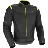 Acerbis Ramsey Vented 2.0 Mesh Schwarz-Gelbe Textiljacke Größe XL