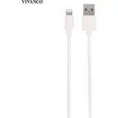 Vivanco ViVancoLIGHTNVVUSBCABLE12, 1,2 m, Lightning, USB A, Weiß, iPhone 5/5s, iPhone 6/6s Plus, iPad Air, iPad mini, 200 mm