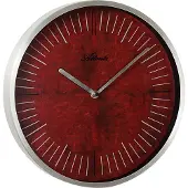 Atlanta 4530/18 Wanduhr Quarz analog rost-farben rund