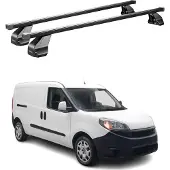 Menabo Dachträger Grundtäger für Fiat Doblo Maxi 2015-2024 75kg Stahl Schwarz 2x
