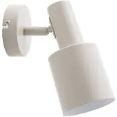 LINDBY Wandstrahler Ovelia, beige, Metall, E27