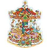 Sonstige Verlage Adventskalender "Weihnachtskarussell"