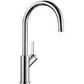 BLANCO CARENA, Messing galvanisch, chrom, Hochdruck, Standard, Chrom, Messing, Hebelgriffe, Einzelbild, 3/8"