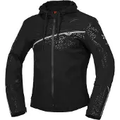 IXS Rapid-STX 1.0 Wasserdichte Schwarz Motorrad Textiljacke Größe 2XL