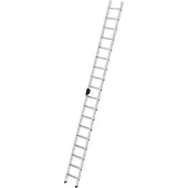 MUNK Günzburger Steigtechnik MUNK Stufenanlegeleiter mit Ergo-Pad ohne Traverse 18 Stufen
