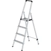 Proregal ML Stufen-Stehleiter einseitig begehbar 4 Stufen