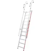 Hymer Einhängeleiter Schiebeleiter Regaleinhängeleiter 11+12 Sprossen