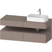 Duravit QA4766043430010 QTG KWTU WH Ek. 1400x550x600 bs. Mt.