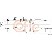 METZGER Handbremsseil hinten für Ford C-Max Focus