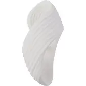 LINDBY Wandleuchte Ornela, weiß, Gips, Höhe 29,5 cm