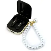 GUESS Pearl Strap TWS Wireless Earphones - black