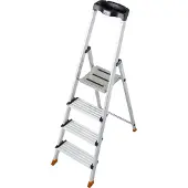 Krause 127228 Stufen-Stehleiter Sepuro 4 Stufen