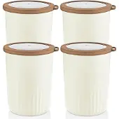 Vip Ahmet Vorratsgläser Set mit Luftdicht, BPA-frei Kunststoff, 4-tlg, 4x2,1L