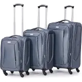 VERTICAL STUDIO EG VS-130|"Tromso" 20" 24" 28" Stoffkoffer 3er-Set grau