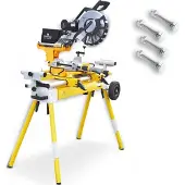 BAMATO Zug- Kapp- und Gehrungssäge KP-350PRO + Maschinenständer KST-2760